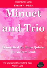Minuet and Trio P.O.D cover